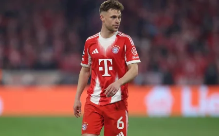 Joshua Kimmich Won 2 of 7 Duels in Bayern's 4:5 Loss