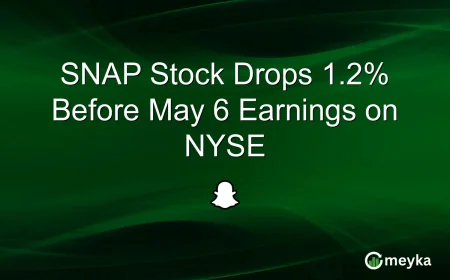 Snap Stock Falls 1.2% to $6.10 Before Earnings