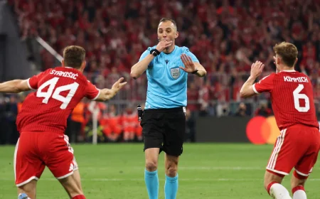 Harry Kane Rages as PSG Survive Handball Shout — Where To Watch Bayern Munich Vs Psg