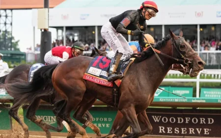 Cherie DeVaux Sends Golden Tempo Preakness Plan Toward Belmont Stakes