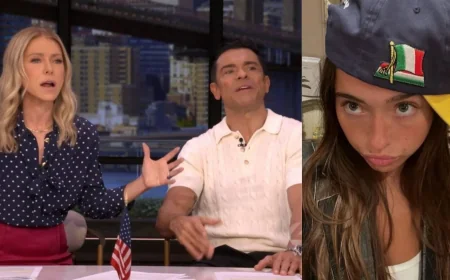 Lola Consuelos bedroom drama surfaces on Live With Kelly and Mark