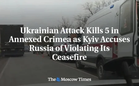 Sergey Aksyonov Says Drones Hit FSB Building in Crimea