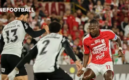 Santa Fe Sostiene 1-1 y Posiciones De Independiente Santa Fe Contra Corinthians