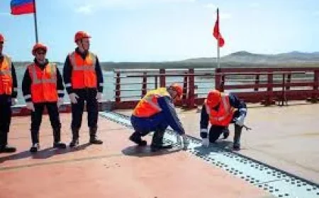 North Korea road bridge with Russia nears completion after 1 year