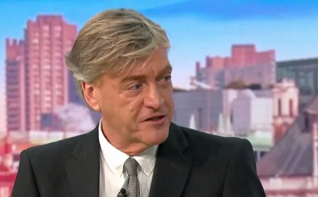 Richard Madeley Films in El Salvador’s CECOT Prison