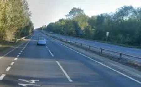 Serious crash closes A14 in both directions near Bury St Edmunds