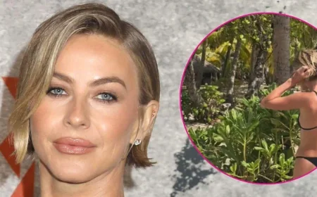 Julianne Hough Shares Fiji Bikini Photos From Ice Bath to Snorkeling