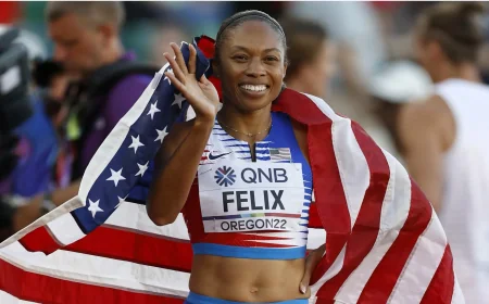 Allyson Felix Targets 2028 Return at 42