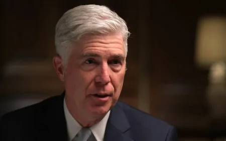 Gorsuch Says Loyalty Is to Constitution in New Book Promo