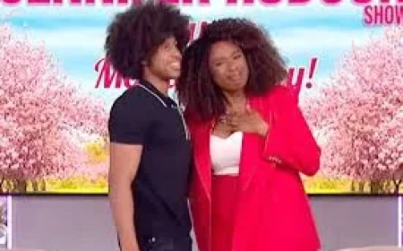 David Surprises Jennifer Hudson With Mother’s Day Cake On-Air