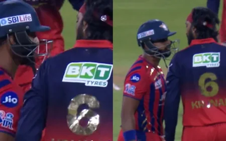 Krunal Pandya rattles Nicholas Pooran with 119kmph bouncer exchange