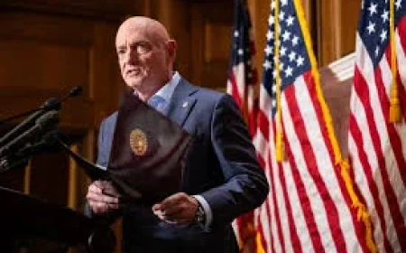 Appeals court questions Hegseth bid to punish Mark Kelly
