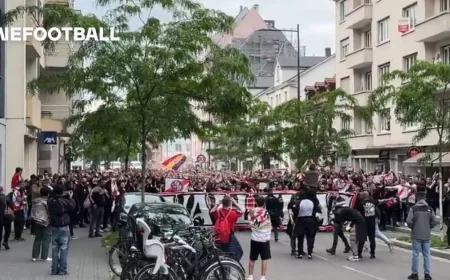 More Than 2,000 Rayo Fans Reach Strasbourg for Conference League