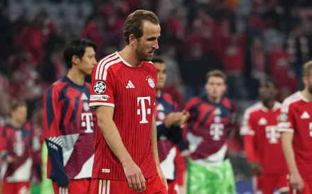 Ronaldo Mark Slips as Kane Scores in 1-1 Bayern Draw