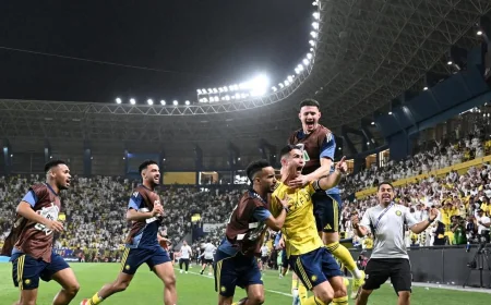 Ronaldo Leads With 25 Goals as Al Shabab Fc Vs Al-nassr Standings Tighten