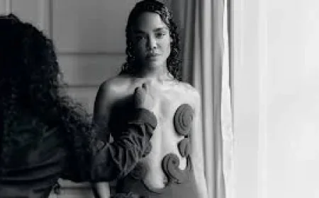 Tessa Thompson Wears Royal-Blue Valentino at Met Gala 2026