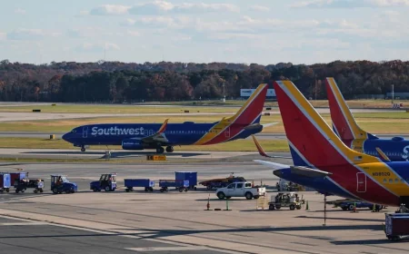 Southwest Airlines Bwi Wing Clip: 2 flights clipped at BWI