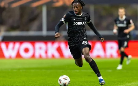 Johan Manzambi plays all 13 Freiburg Europa League games