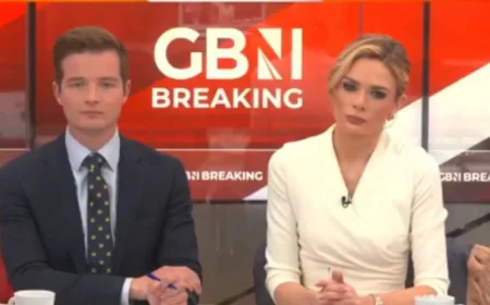 Stuart Crawford halts Gb News during Trump-Iran discussion
