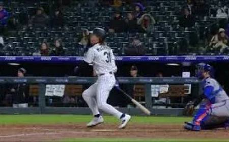 Jake Mccarthy Hits First Homer in 10-5 Loss to Mets