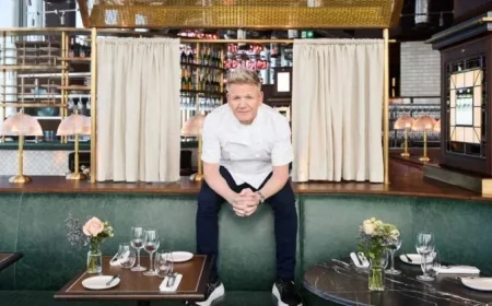 Gordon Ramsay Collects Over 750 Restaurant Menus