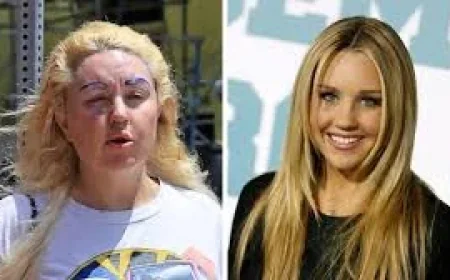 Amanda Bynes Debuts Metallic Blue Brows in May 4 Video — Amanda Bynes Blue Eyebrows
