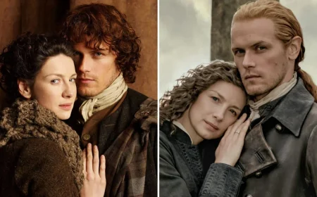 Caitriona Balfe Reframes Outlander’s 2014 Claire and Jamie Run