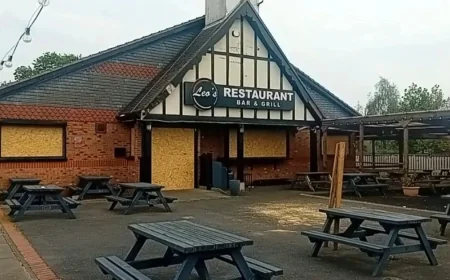 Leo’s Bar and Grill boarded up in Haydock, St Helens Star reports