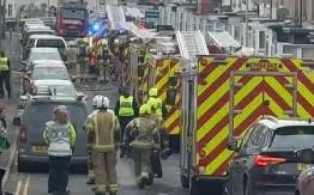 Fire crews evacuate 50 to 70 homes after Cambridge Street Scarborough explosion