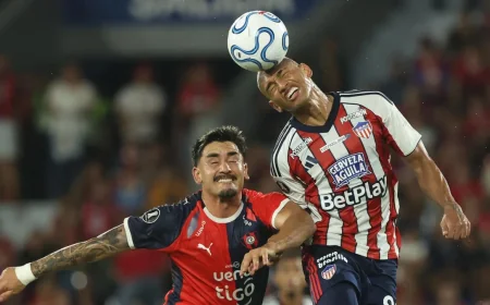 Vegetti Sends Junior - Cerro to 1-0 Exit in Cartagena