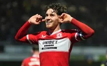 Hackney Misses Southampton Start as Middlesbrough Gain McGree
