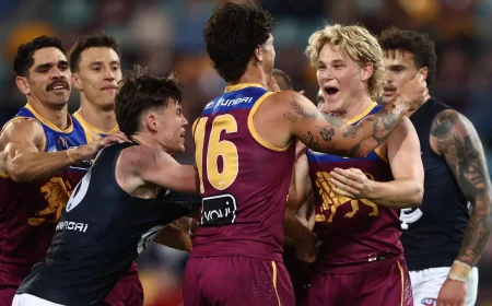 Brisbane Holds Off Carlton 100-89 After 49-Point Lead Shrinks — Carlton V Brisbane