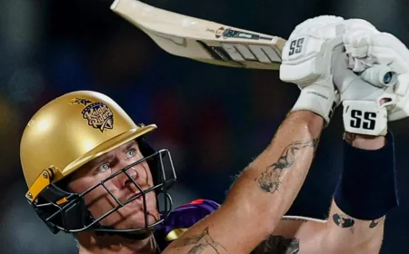 Finn Allen Reaches 350 T20 Sixes in IPL 2026
