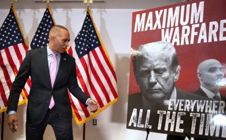 Trump Phone: Trump Demands Charges for Jeffries After Post