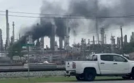 Kim Gritter says Chalmette Refinery lanes reopened after explosion