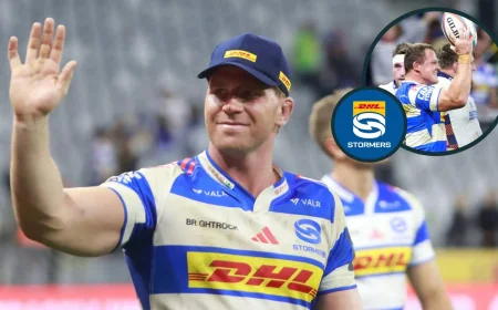 Roos Equals Vermeulen With 73rd Ulster Vs Stormers Start