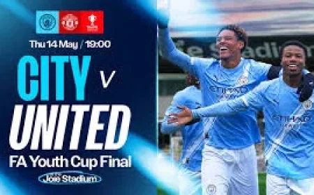City Keep Fa Youth Cup Final at Joie Stadium on 14 May