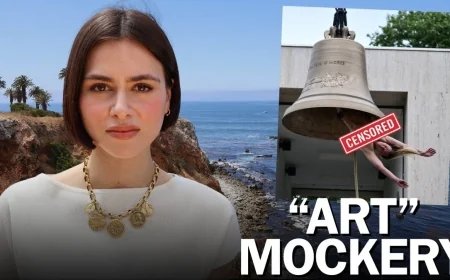 Florentina Holzinger Bell Performance Goes Viral at Venice Biennale 2026