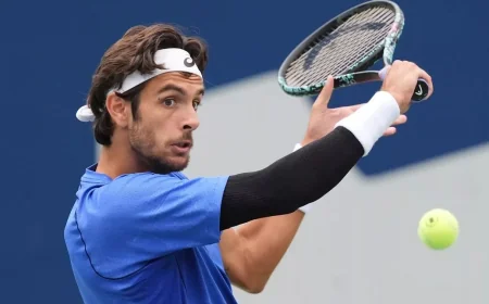 Lorenzo Musetti Leads Mpetshi Perricard 4-1 Into Rome Second Round