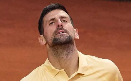 Novak Djokovic Italian Open Exit in Rome Raises French Open Fitness Questions