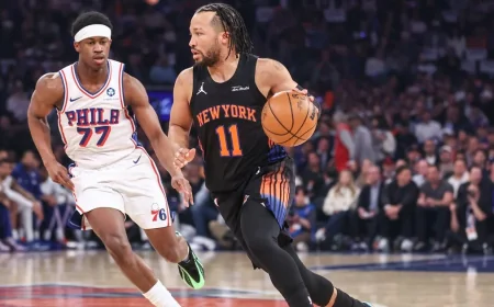 Knicks Stun Sixers 108-102 to Lead 2-0 — Joel Embiid Stats