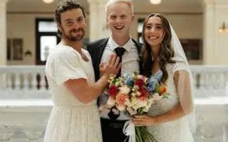 Benson Boone Wears Wedding Dress for Salt Lake City Prank