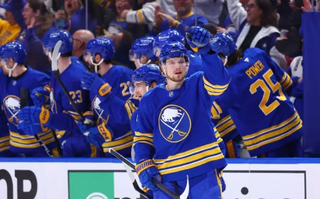 Bowen Byram Scores Power-Play Goal in Gm 2 Snap Shot