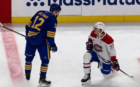 Xhekaj Jaws With Greenway Before Game 2 — Greenway Nhl