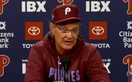 Phillies Score as Rob Thomson Fired in April After Postseason Run