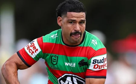 Walker Leads Rabbitohs In Sharks Vs Rabbitohs At Accor Stadium