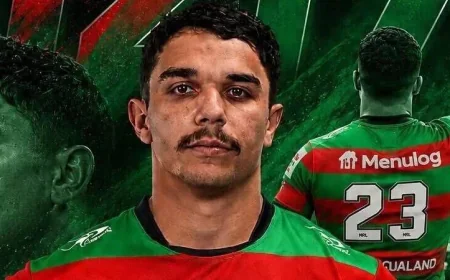 Latrell Siegwalt makes debut in jumper 23 for South Sydney