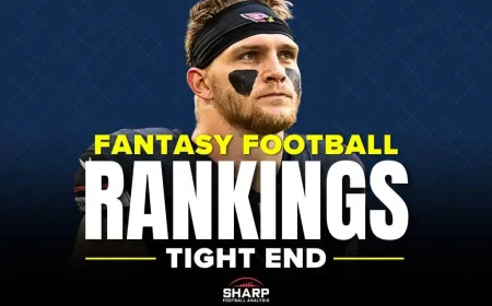 Trey McBride Tops 2026 Fantasy Football Tight End Rankings