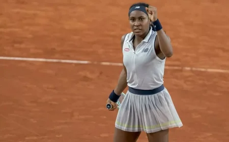 Coco Gauff Projects to Beat Solana Sierra in 2 Sets