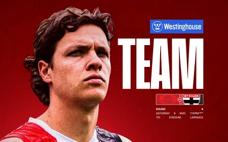 Darcy Wilson Returns as St Kilda Face Gold Coast — Gold Coast Vs St Kilda